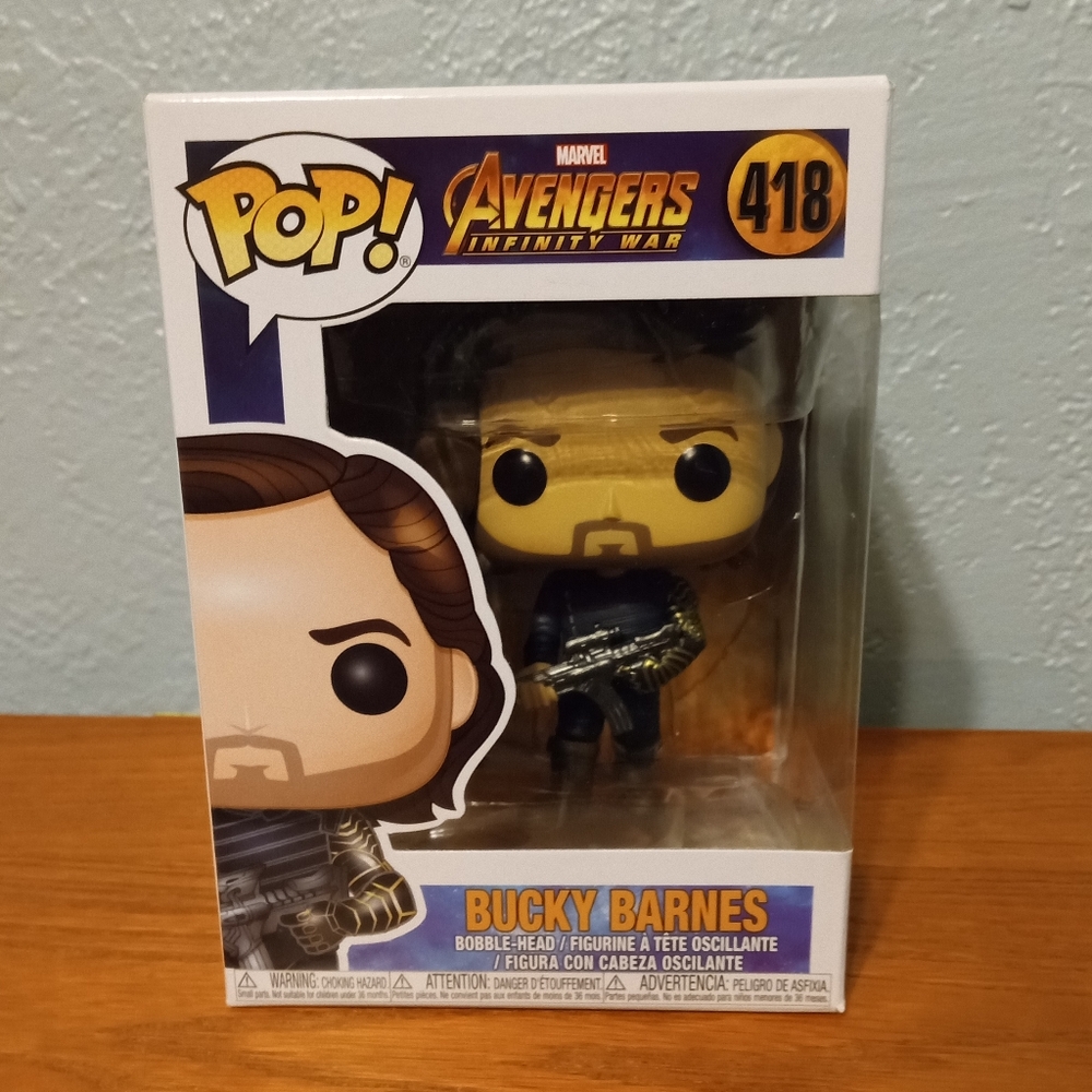 Funko Pop! Bucky Barnes #418 NIB